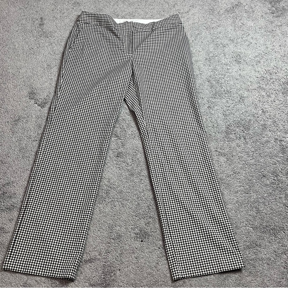Liz Claiborne Checker Bootcut Pants - Picture 6 of 10